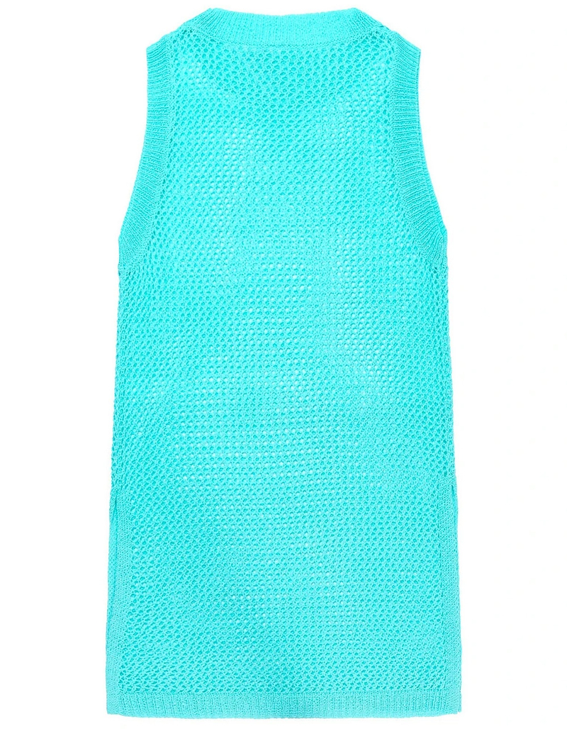 BEACH LINGO Girls Sleeveless Cover-Up Dress image number 1