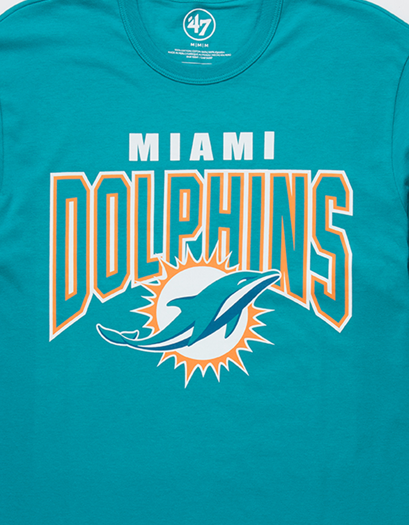 47 BRAND Miami Dolphins Mens Tee image number 1