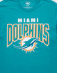 47 BRAND Miami Dolphins Mens Tee image number 2