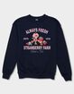 STRAWBERRY SHORTCAKE Strawberry Farm Unisex Kids Crewneck Sweatshirt image number 1