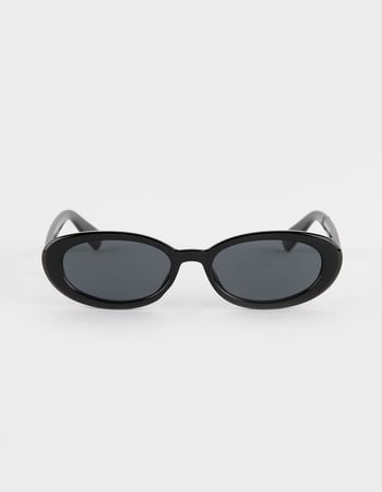 RSQ Plastic Oval Sunglasses Alternative Image