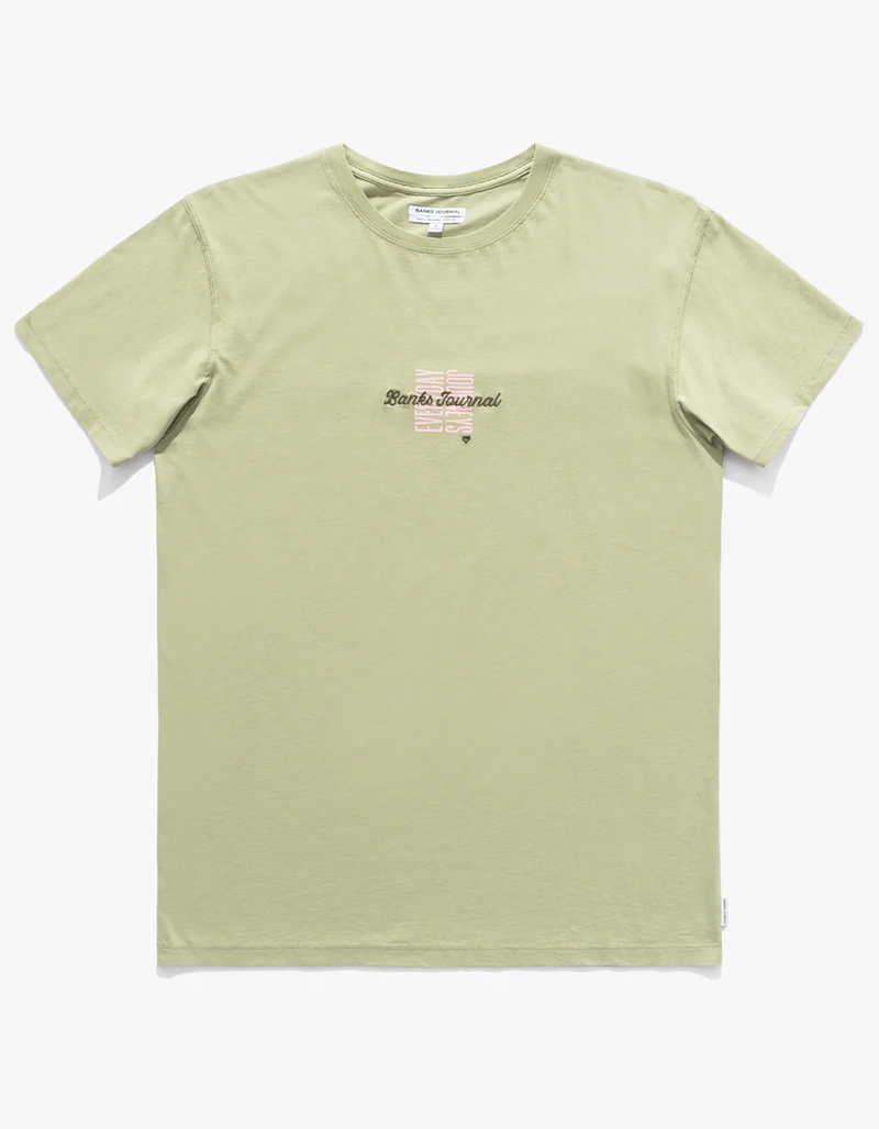 BANKS JOURNAL Work In Progress Classic Mens Tee image number 0