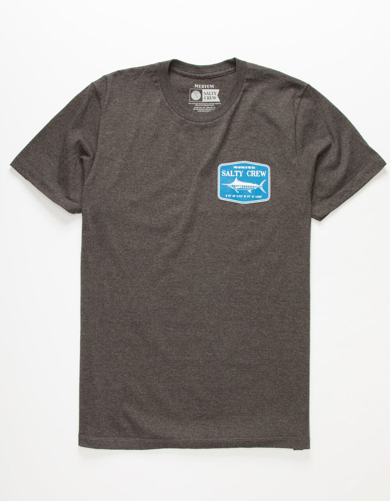 SALTY CREW Stealth Mens Charcoal T-Shirt image number 1