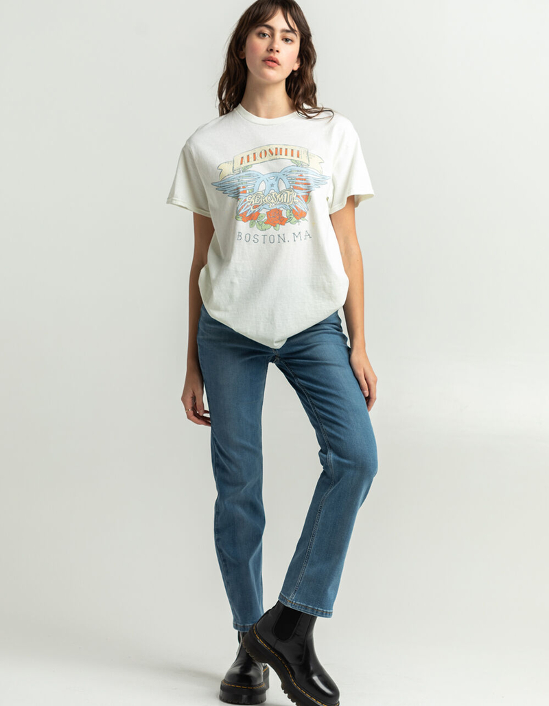 GOODIE TWO SLEEVES Aerosmith Boston Womens Oversized Tee image number 3