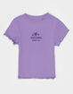 RIP CURL Neon Isles Girls Rib Tee image number 2