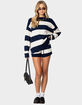 EDIKTED Riley Oversized Striped Sweater image number 2