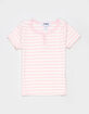 RSQ Girls Stripe Henley Top image number 1