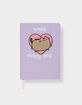 STUDIO OH! x Pusheen Smile Every Day, Pusheen Medium Casebound Notebook With Chenille Patch image number 1