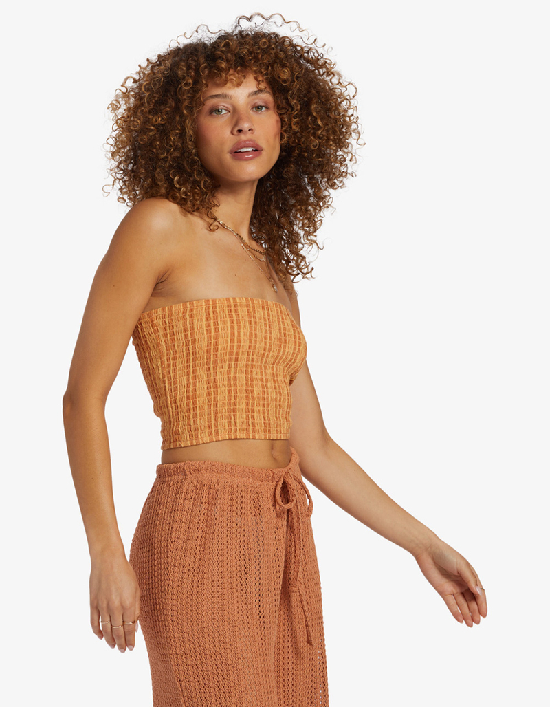 BILLABONG Keep It Simple Smocked Womens Tube Top image number 1