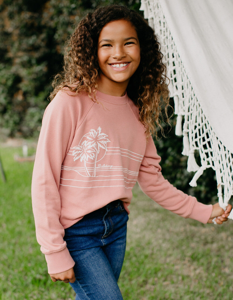 BILLABONG Best Of Times Girls Sweatshirt (Little Girls, Big Girls) image number 0