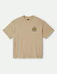 BRIXTON Drayton Mens Heavyweight Relaxed Tee image number 3