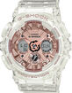 G-SHOCK GMAS120SR-7A Clear & Rose Gold Watch image number 1