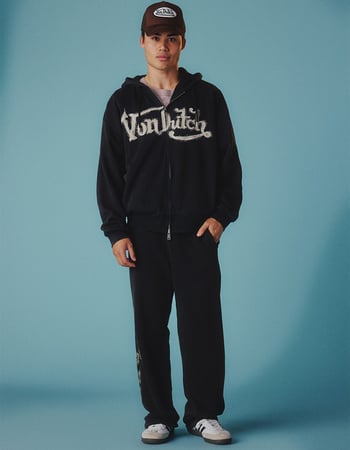 VON DUTCH Patch Logo Mens Sweatpants Primary Image