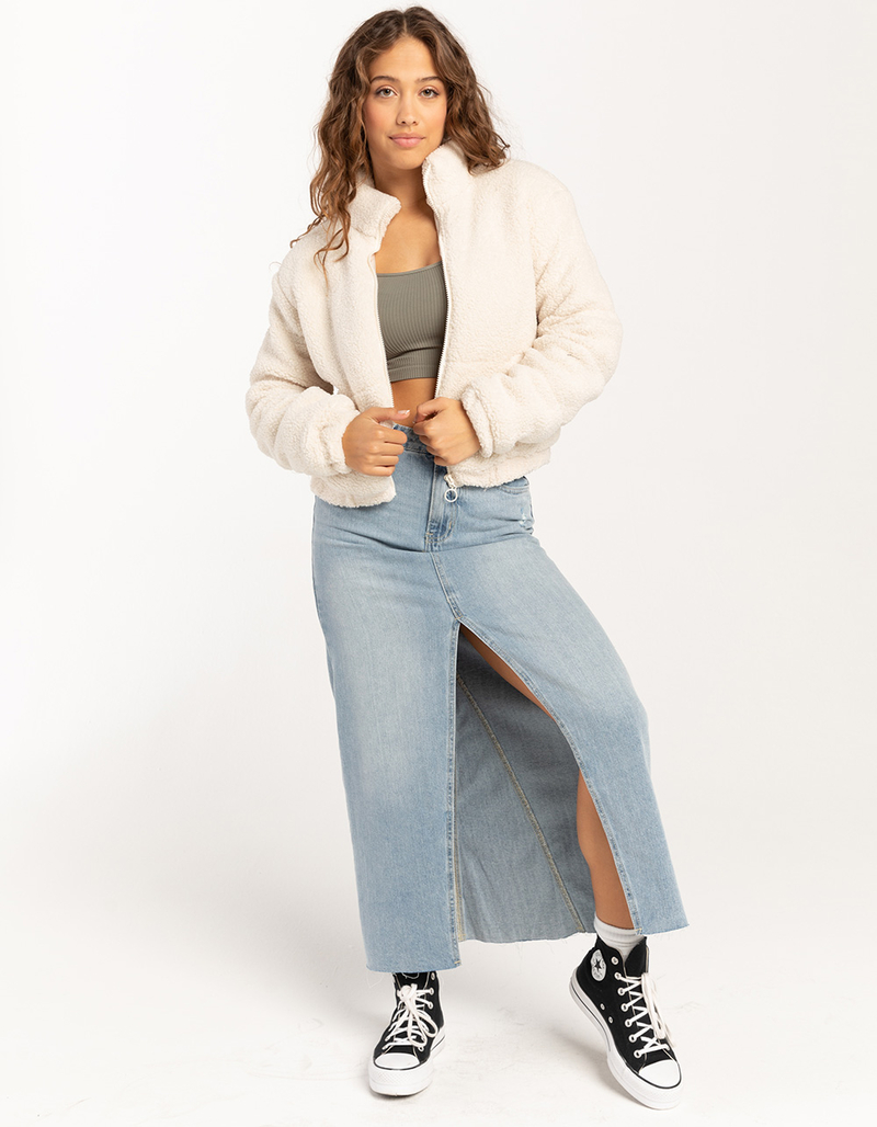 RSQ Womens Sherpa Puffer Jacket image number 5