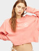 BILLABONG x Wrangler Past Time Womens Crop Crew Sweatshirt image number 2