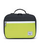 HERSCHEL SUPPLY CO. Pop Quiz Reflective Black & Lime Green Lunch Box image number 1