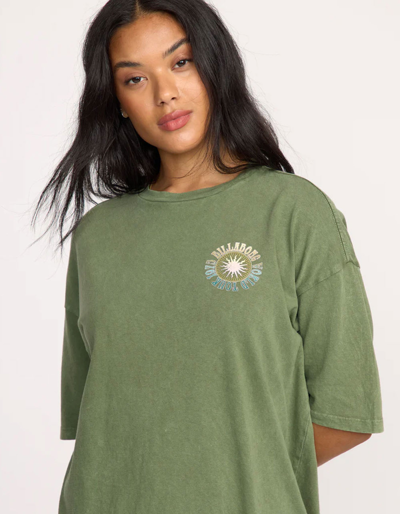 BILLABONG Take A Tour Womens Oversized Tee image number 1