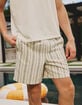 RSQ Mens Stripe Pull On Shorts image number 11