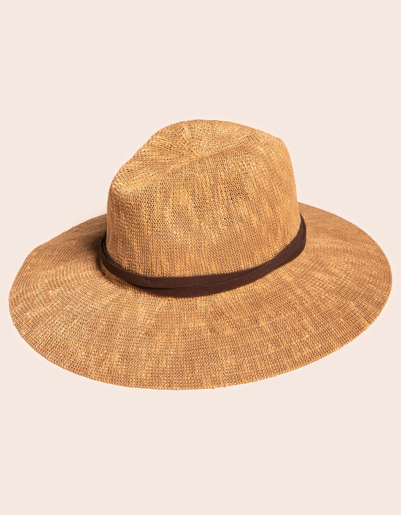 WEST OF MELROSE Nubby Womens Rancher Fedora image number 1