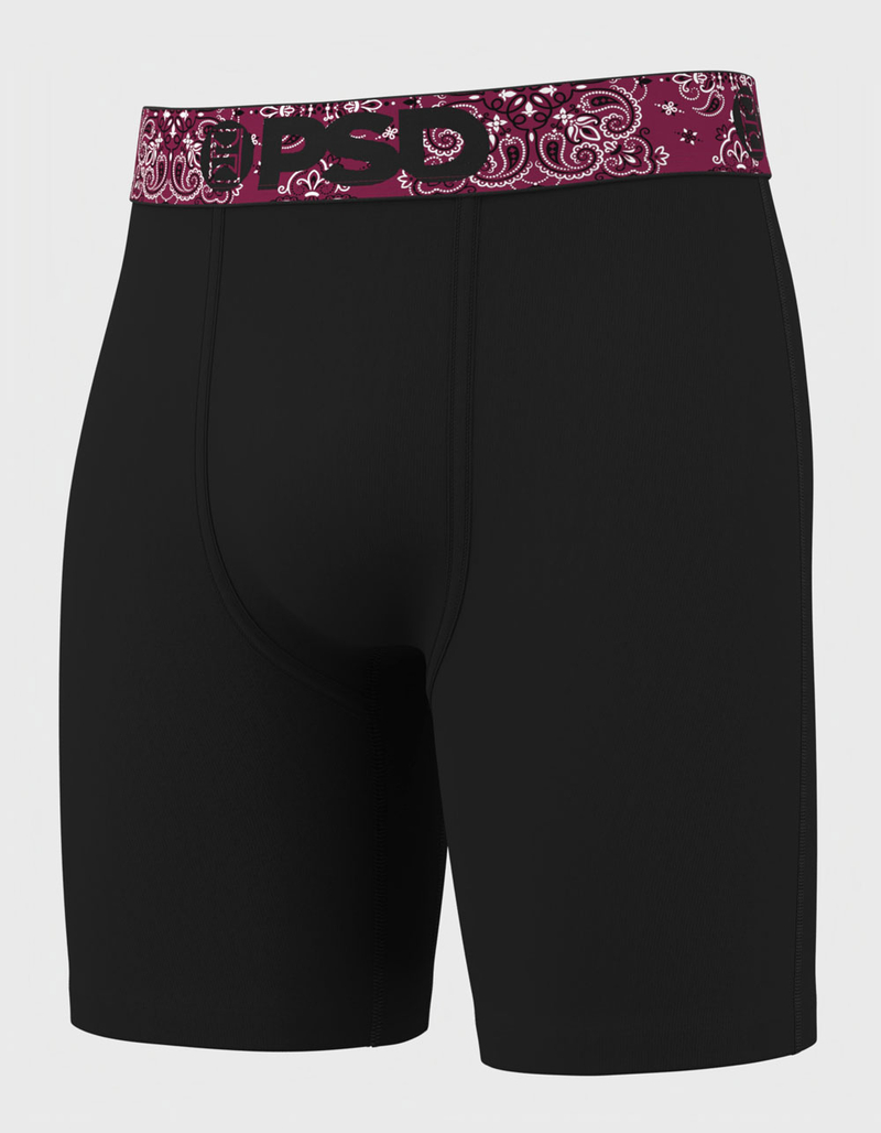 PSD Dark Paisley 3 Pack Mens Boxer Briefs image number 3