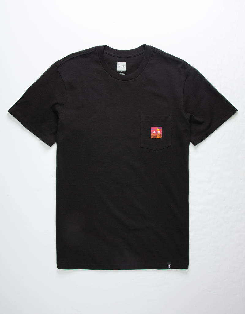 HUF Sedona Mens Pocket T-Shirt image number 0