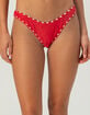 FULL TILT Eyelet Cheekier Bikini Bottoms image number 3