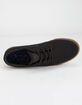 NIKE SB Zoom Stefan Janoski Canvas RM Black & Black-Gum Light Shoes image number 3