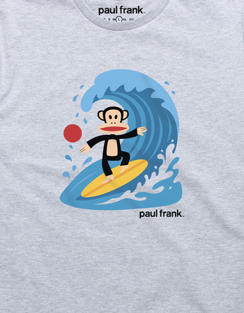 PAUL FRANK Surf Wave Unisex Tee Alternative Image