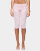 EDIKTED Talisa Foldover Lace Capri Leggings image number 1