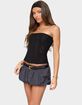 EDIKTED Reed Sheer Mesh Corset image number 2