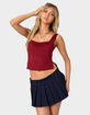 EDIKTED Marigold Side Slit Top image number 1