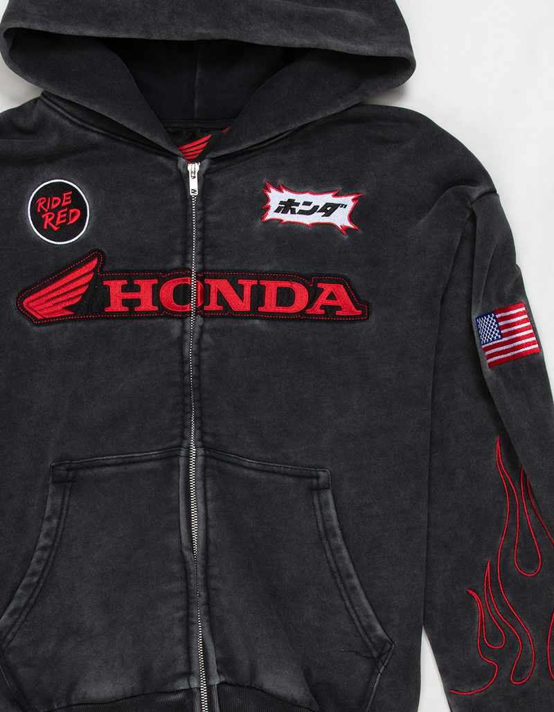 HONDA Daytona Mens Zip-Up Hoodie image number 6