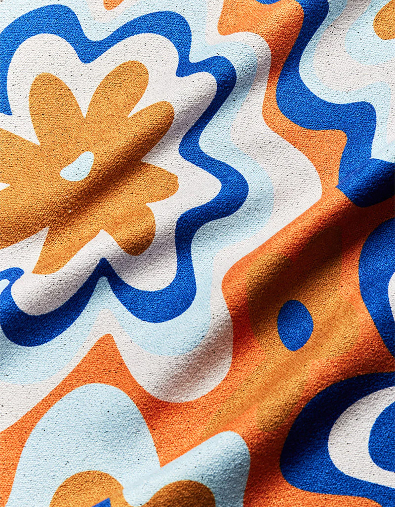 NOMADIX Groovy Flowers Original Towel image number 2