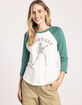 FULL TILT Skeleton Womens Raglan image number 1