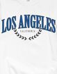 LOS ANGELES Olive Branch Unisex Crewneck Sweatshirt image number 2
