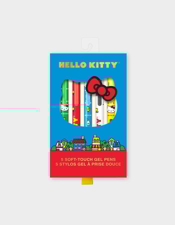 STUDIO OH! x Sanrio Retro Hello Kitty Soft- Touch Gel Pen Set Primary Image