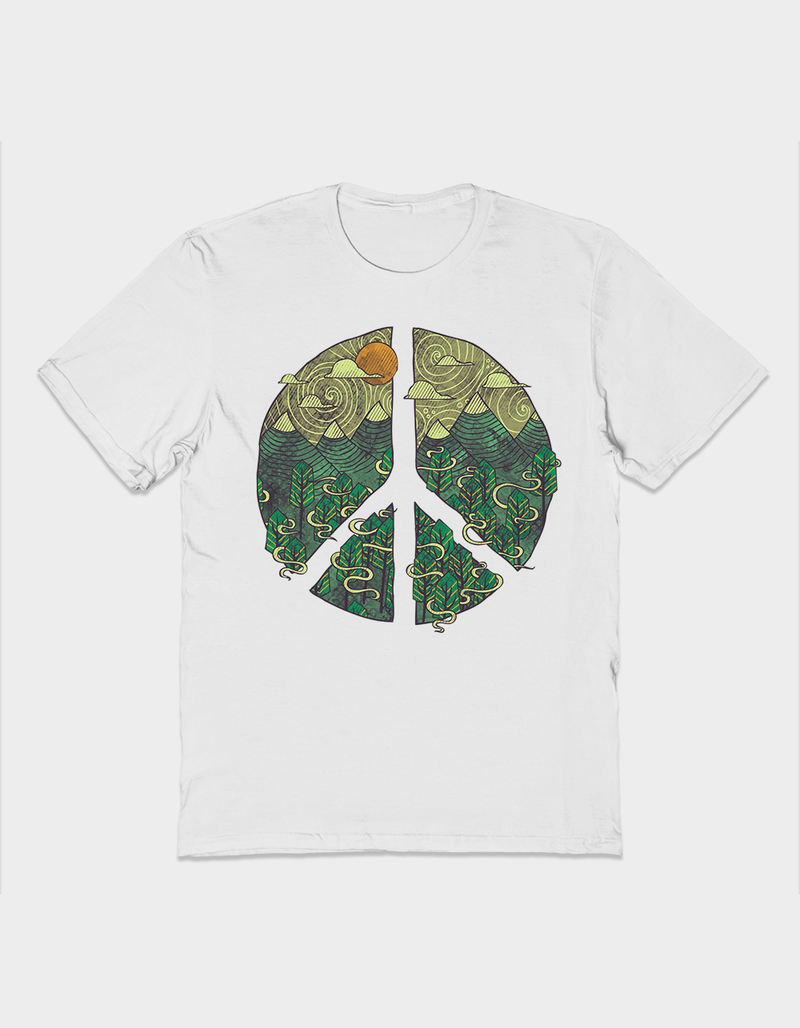 PEACE Landscape Unisex Tee image number 0