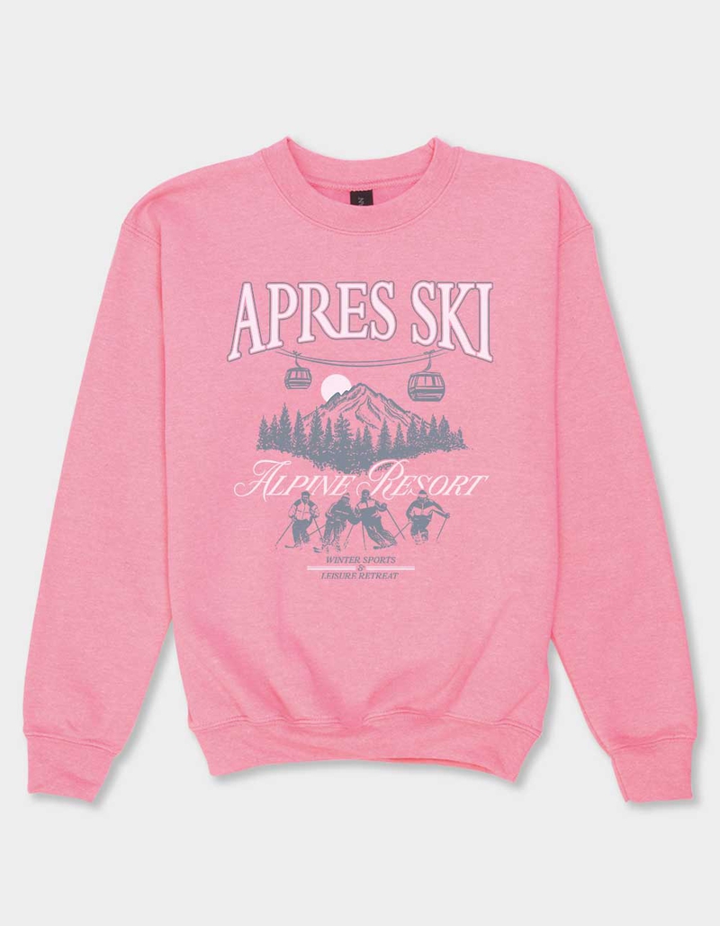 APRES SKI Alpine Resort Unisex Kids Crewneck Sweatshirt image number 0