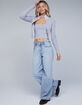 RSQ Womens High Rise Wide Leg Jeans image number 5