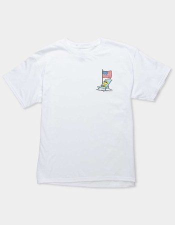 PEANUTS Woodstock American Flag Unisex Kids Tee Primary Image