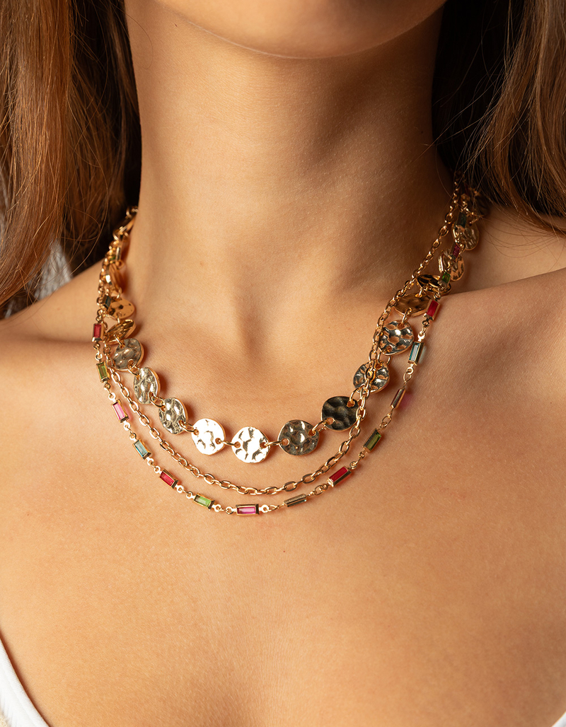 FULL TILT Layered Necklace image number 2