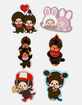 MONCHHICHI Sticker 6 Pack image number 1