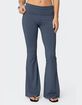 EDIKTED Jayna Fold Over Leggings image number 1