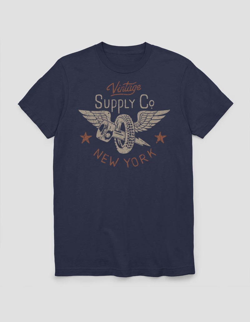 MOTO Vintage Supply NY Unisex Tee image number 0