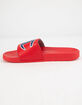 CHAMPION IPO Red Mens Slide Sandals image number 4