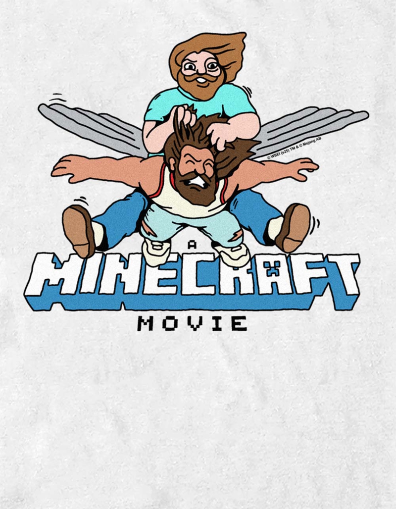 A MINECRAFT MOVIE Steve And Garrett Unisex Tee image number 1
