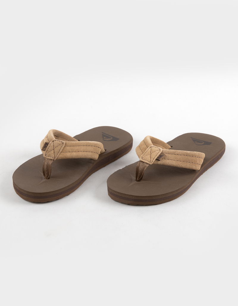 QUIKSILVER Carver Suede Core Boys Flip Flops image number 1