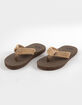 QUIKSILVER Carver Suede Core Boys Flip Flops image number 2