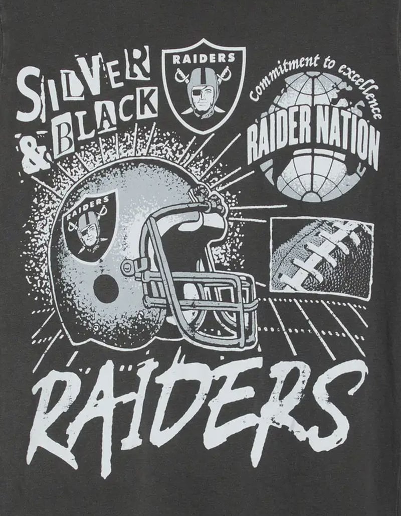 JUNK FOOD Las Vegas Raiders Vintage Mens Tee image number 1