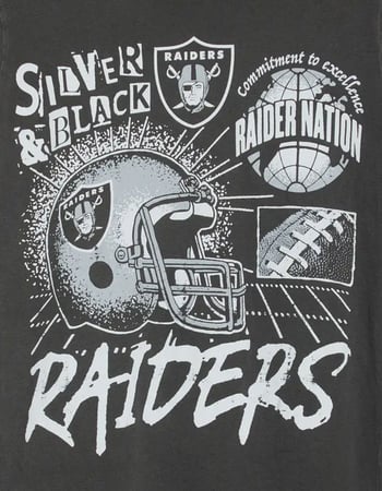 JUNK FOOD Las Vegas Raiders Vintage Mens Tee Alternative Image